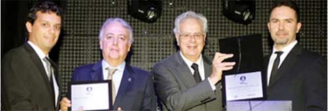 CJC ENGENHARIA E PROJETOS RECIBE HOMENAJE DE LA ABECE