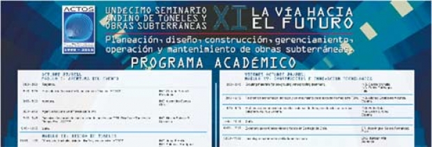 CJC ES DESTAQUE EN EL 11º SEMINARIO ANDINO DE TÚNELES Y OBRAS SUBTERRÁNEAS EN BOGOTÁ
